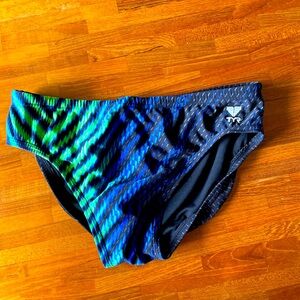 TYR racing swim suit size 32